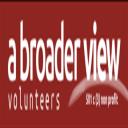 a broader view volunteers logo
